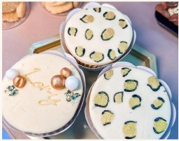 Cupcakes decorados com pasta americana